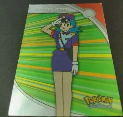 Officer Jenny [Foil] #HV17 - Pokemon 2000 Topps TV Heroes & Villians