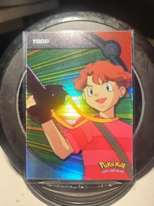 Todd [Rainbow Foil] #HV3 - Pokemon 2000 Topps TV Heroes & Villians
