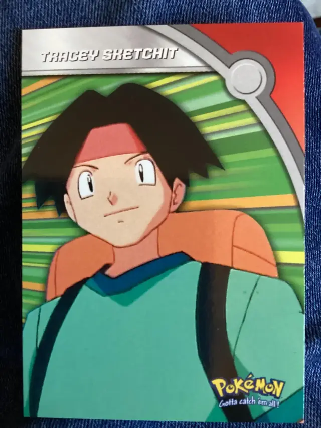 Tracey Sketchit #HV11 - Pokemon 2000 Topps TV Heroes & Villians