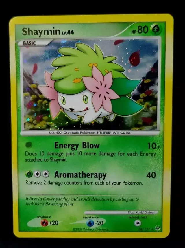 Shaymin [Cosmos Holo] - Pokemon Platinum #38