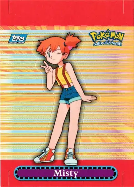 Misty #4 - Pokemon 2000 Topps TV Pop-up