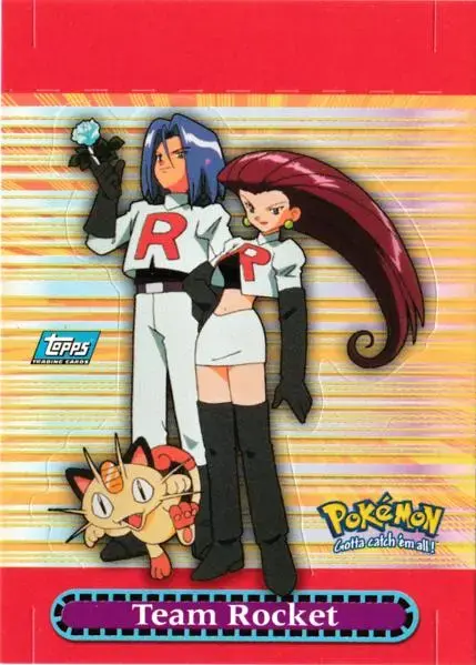 Team Rocket #5 - Pokemon 2000 Topps TV Pop-up