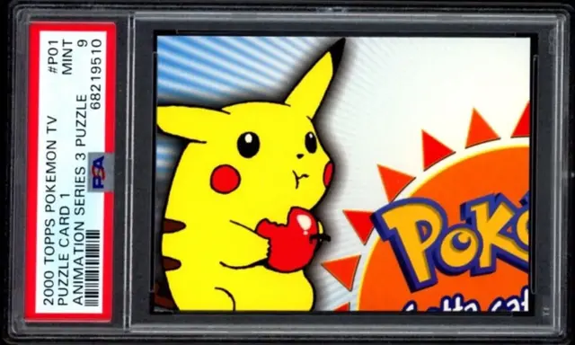 P01 #P01 - Pokemon 2000 Topps TV Puzzle
