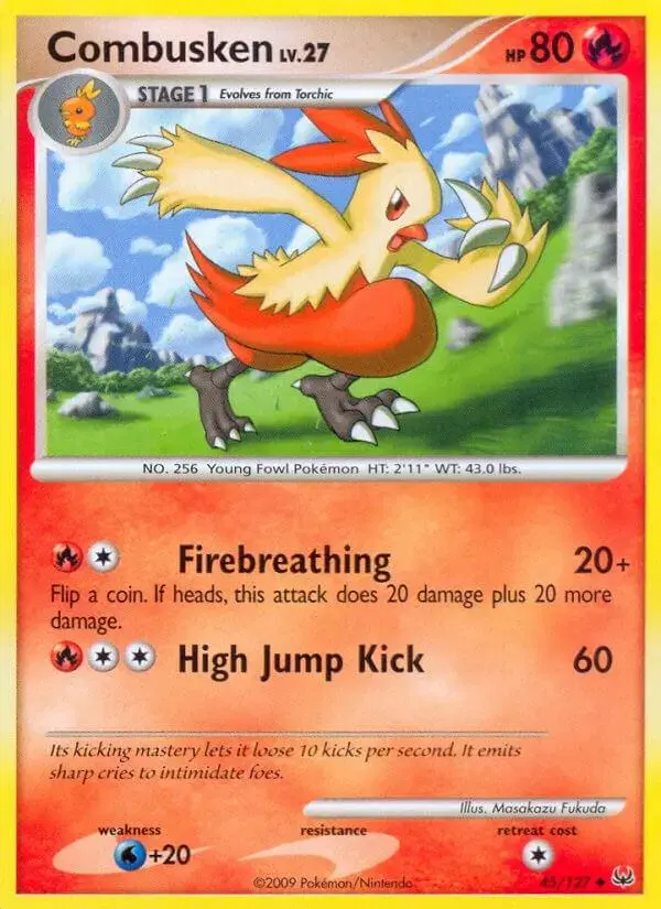 Combusken - Pokemon Platinum #45