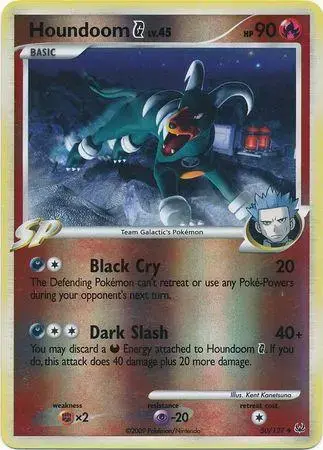 Houndoom G [Reverse Holo] - Pokemon Platinum #50