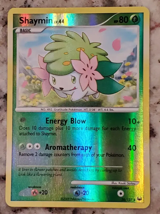 Shaymin [Reverse Holo] - Pokemon Platinum #38
