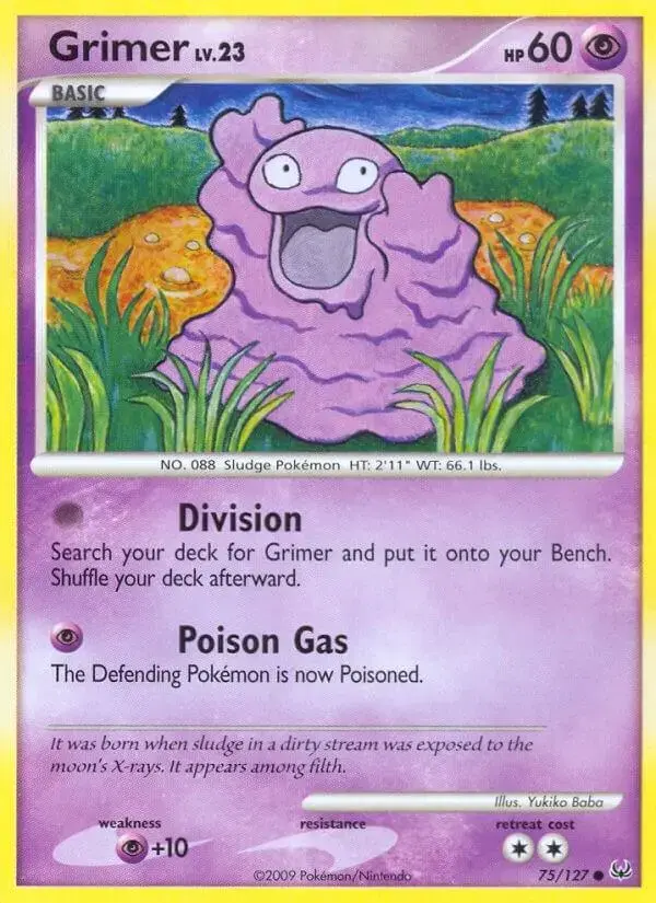 Grimer - Pokemon Platinum #75
