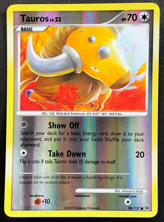 Tauros [Reverse Holo]