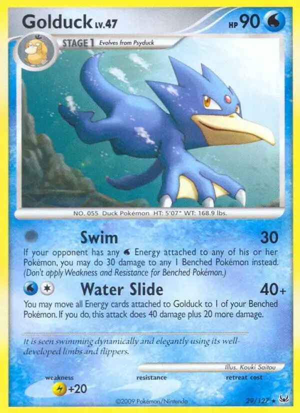 Golduck - Pokemon Platinum #29