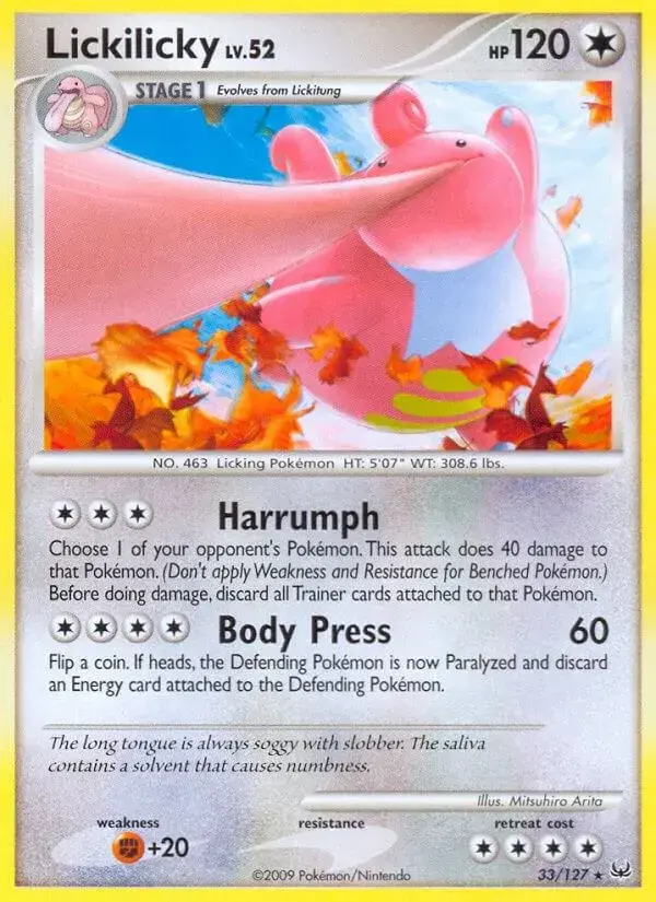 Lickilicky - Pokemon Platinum #33