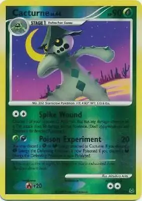Cacturne [Reverse Holo] - Pokemon Platinum #42
