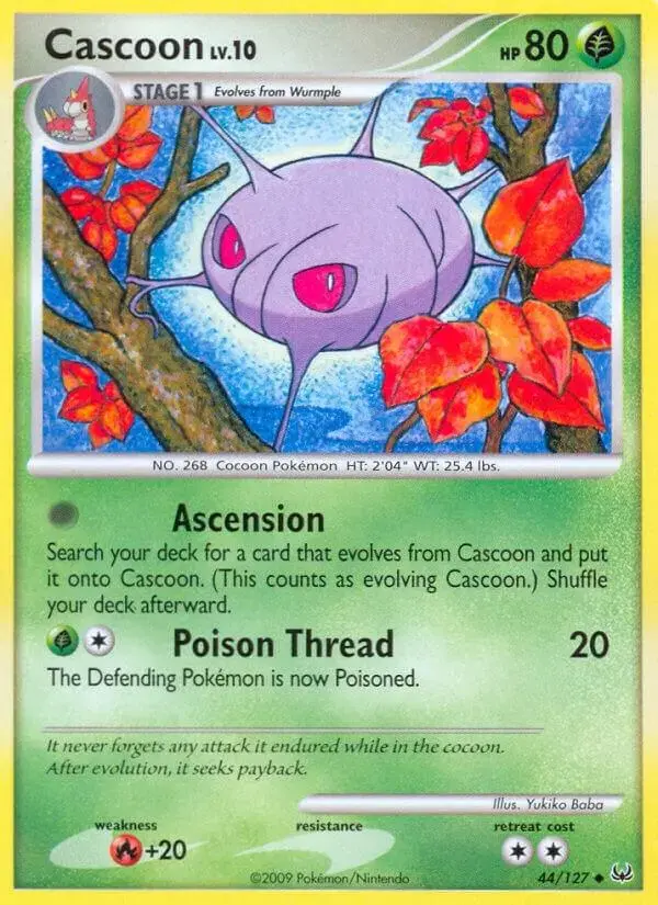 Cascoon - Pokemon Platinum #44