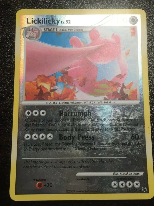 Lickilicky [Reverse Holo] - Pokemon Platinum #33