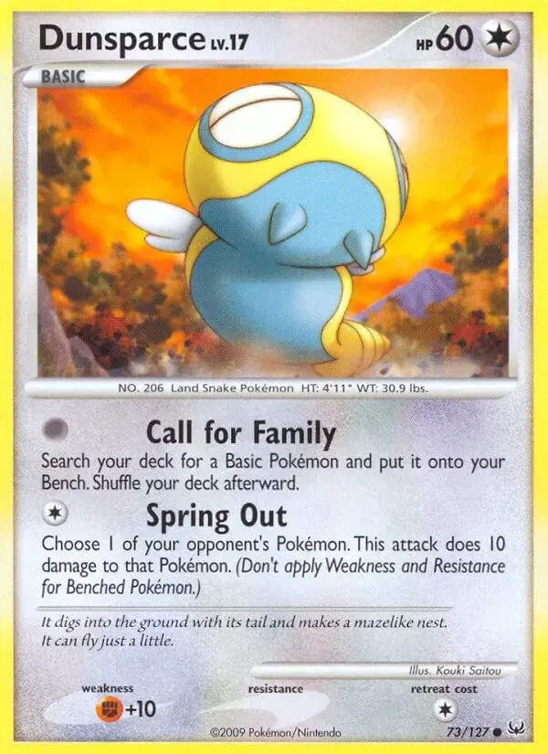 Dunsparce - Pokemon Platinum #73