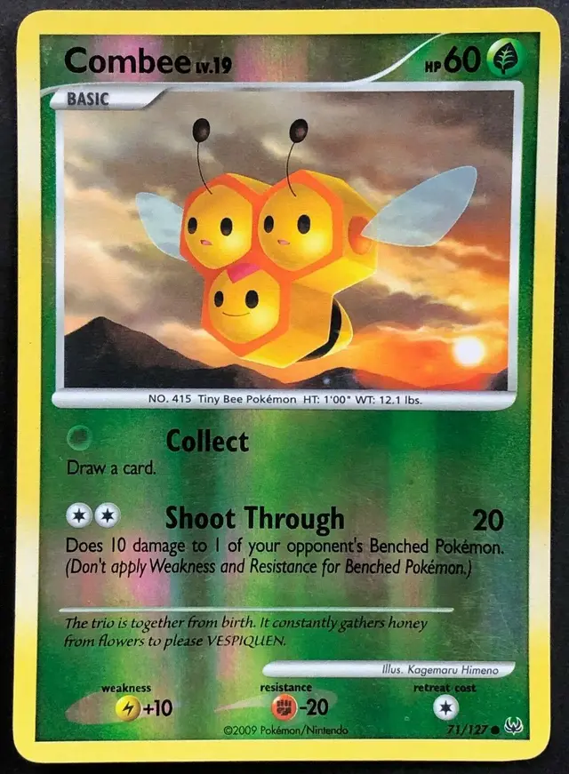 Combee [Reverse Holo] - Pokemon Platinum #71