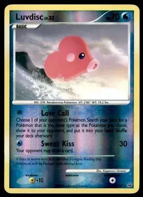 Luvdisc [Reverse Holo] - Pokemon Platinum #35