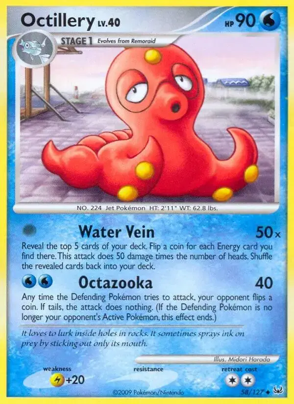 Octillery - Pokemon Platinum #58