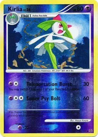 Kirlia [Reverse Holo] - Pokemon Platinum #51