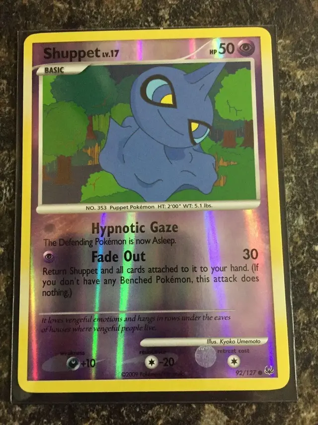 Shuppet [Reverse Holo] - Pokemon Platinum #92