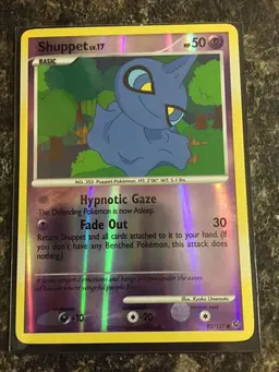 Shuppet [Reverse Holo] - Pokemon Platinum
