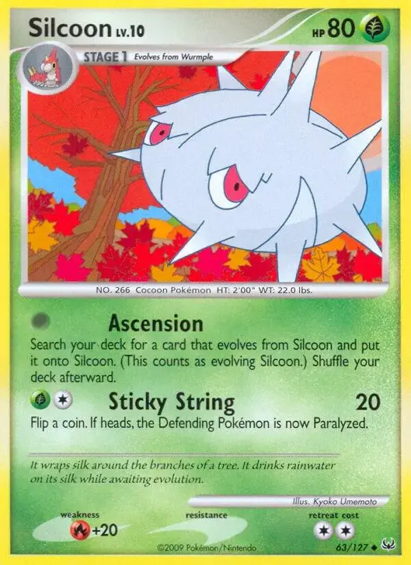 Silcoon - Pokemon Platinum #63