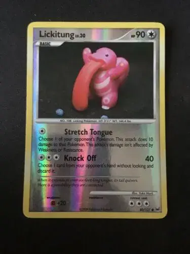 Lickitung [Reverse Holo] - Pokemon Platinum #80