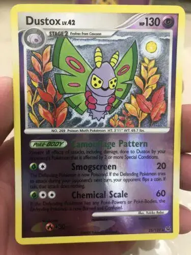 Dustox [Reverse Holo] - Pokemon Platinum #25