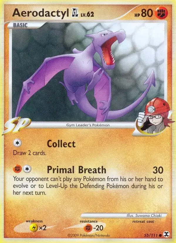 Aerodactyl GL - Pokemon Rising Rivals #55
