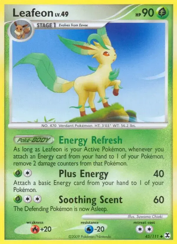 Leafeon - Pokemon Rising Rivals #45
