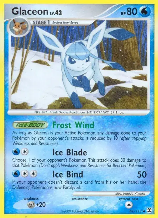 Glaceon - Pokemon Rising Rivals #41