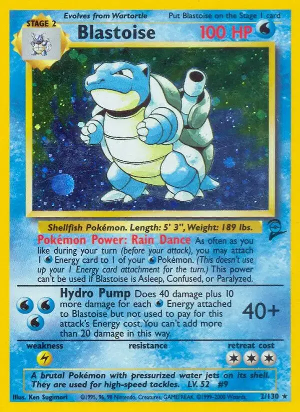 Blastoise - Pokemon Base Set 2 #2
