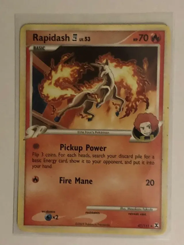 Rapidash - Pokemon Rising Rivals #47