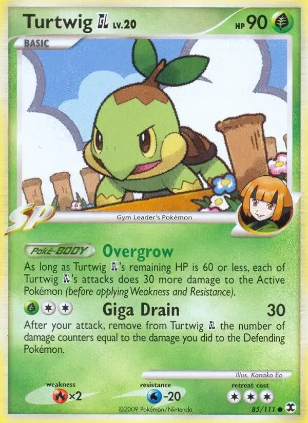 Turtwig GL - Pokemon Rising Rivals #85