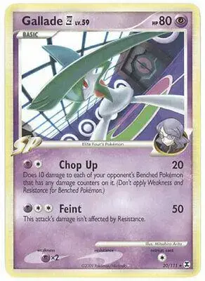 Gallade - Pokemon Rising Rivals #20