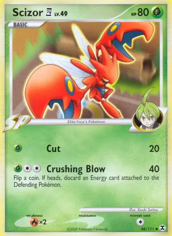 Scizor - Pokemon Rising Rivals #48