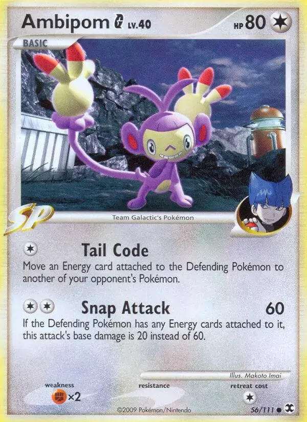 Ambipom G - Pokemon Rising Rivals #56