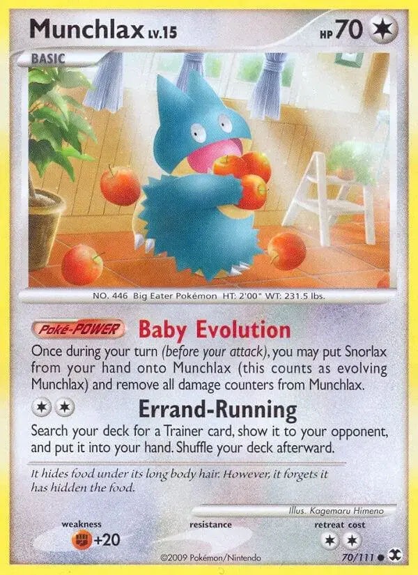 Munchlax - Pokemon Rising Rivals #70