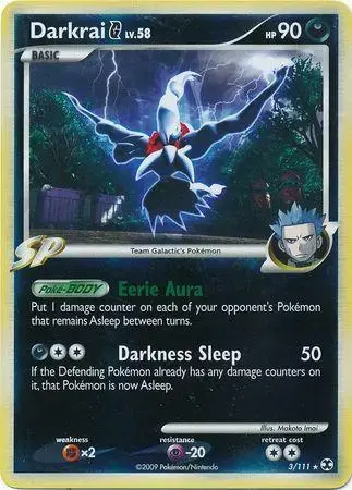 Darkrai G [Reverse Holo] - Pokemon Rising Rivals #3