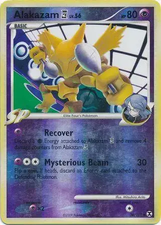 Alakazam [Reverse Holo] - Pokemon Rising Rivals #38
