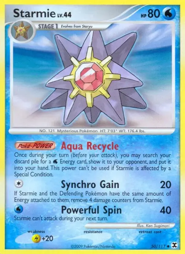 Starmie - Pokemon Rising Rivals #50