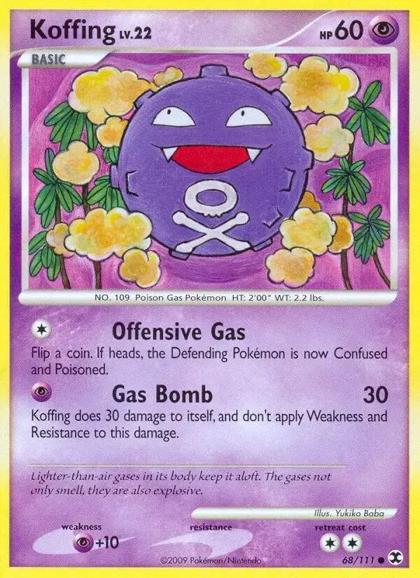 Koffing - Pokemon Rising Rivals #68