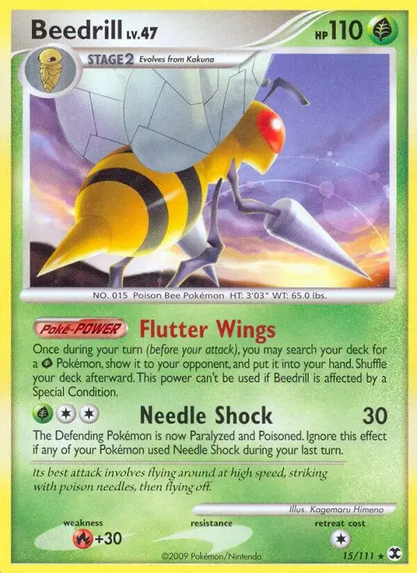 Beedrill - Pokemon Rising Rivals #15