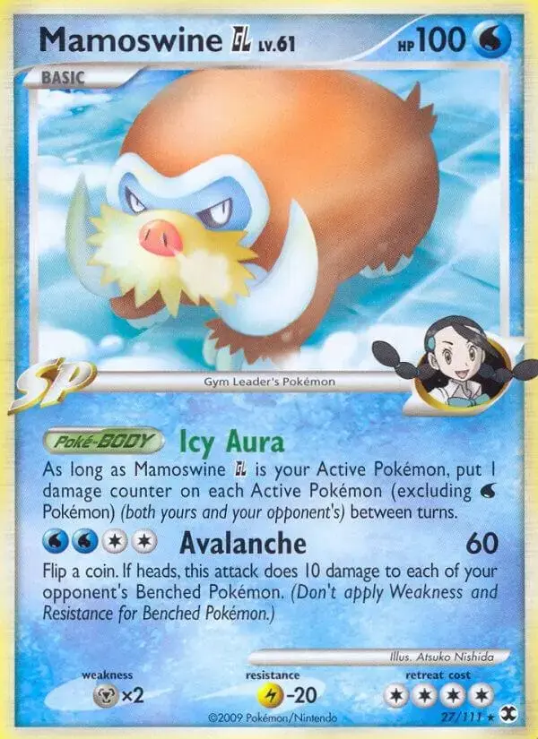Mamoswine GL - Pokemon Rising Rivals #27
