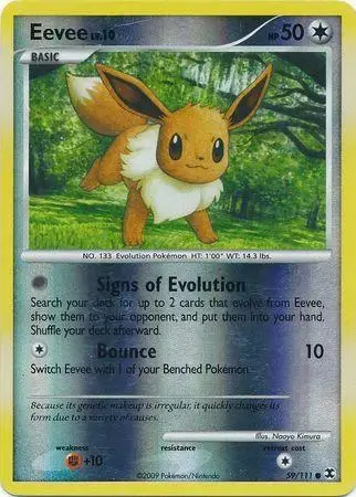 Eevee [Reverse Holo] - Pokemon Rising Rivals #59