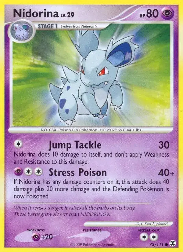 Nidorina - Pokemon Rising Rivals #73