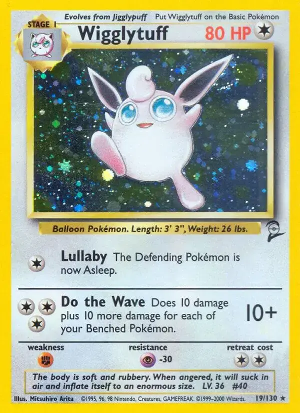 Wigglytuff - Pokemon Base Set 2 #19