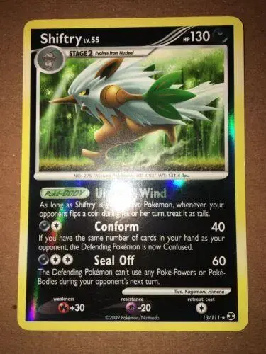 Shiftry [Reverse Holo] - Pokemon Rising Rivals #13