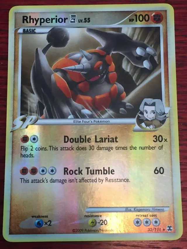 Rhyperior [Reverse Holo] - Pokemon Rising Rivals #32
