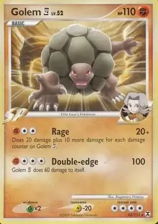 Golem - Pokemon Rising Rivals #23