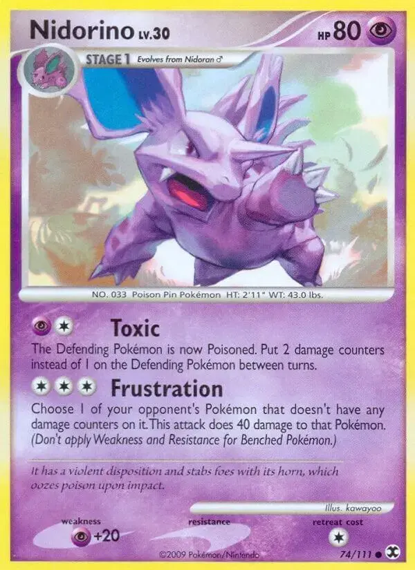 Nidorino - Pokemon Rising Rivals #74